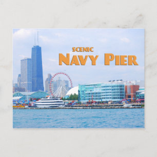 Carte Postale Jetée de la Marine pittoresque - Chicago Illinois