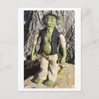 Carte Postale Jeter le troll