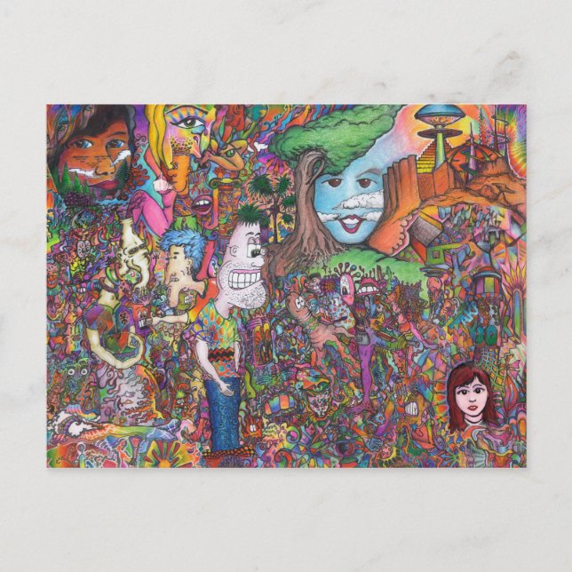 Carte Postale Jetez un coup d'oeil (Devant)