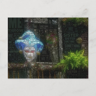 Carte Postale Jette-Moi Quelque Chose De Soeur