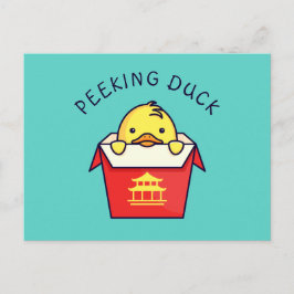 Carte Postale Jeu de canard de Pékin