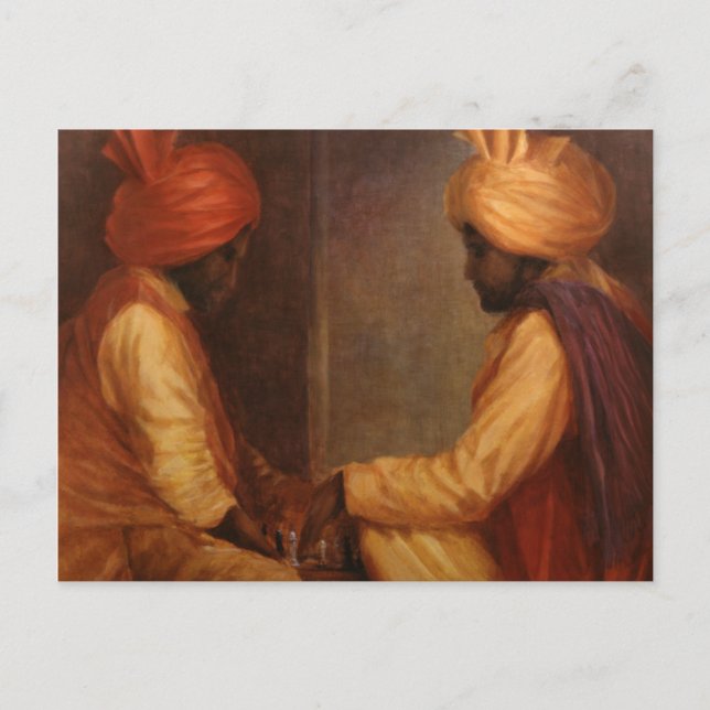 Carte Postale Jeu d'échecs (Devant)