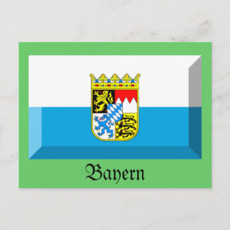 Carte Postale Jeu Drapeau Bayern