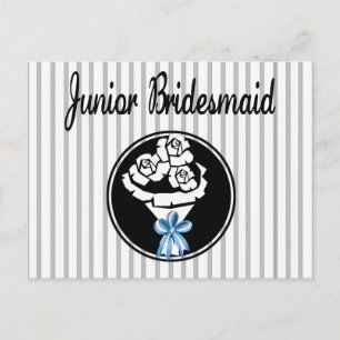 Carte Postale Jeune Bridesmaid