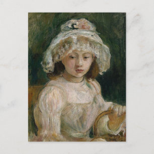 Carte Postale Jeune Fille au Chapeau   Berthe Morisot