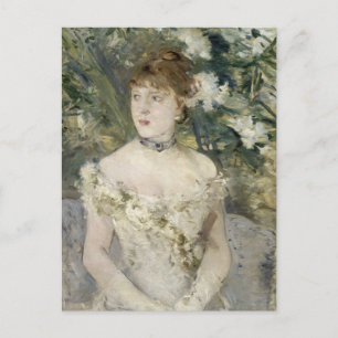 Carte Postale Jeune fille dans une balle   Berthe Morisot