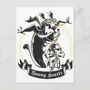 Carte Postale Jeunes Coeurs