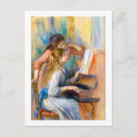 Jeunes filles au piano, Renoir