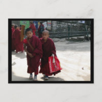 Jeunes moines bouddhistes tibétains, Dharamsala, I