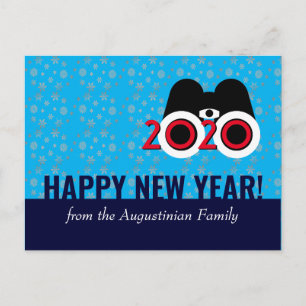 Carte Postale JEUX NOUVEL AN 2020 Vision Snowflakes Nouvel An