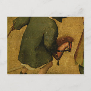 Carte Postale Jeux pour enfants, détail de la section inférieure