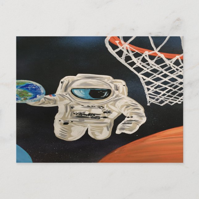 Carte Postale Jeux spatiaux (Devant)