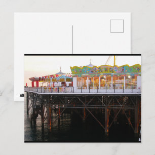 Carte Postale Jeux sur la jetée