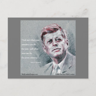 Carte Postale JFK et devis