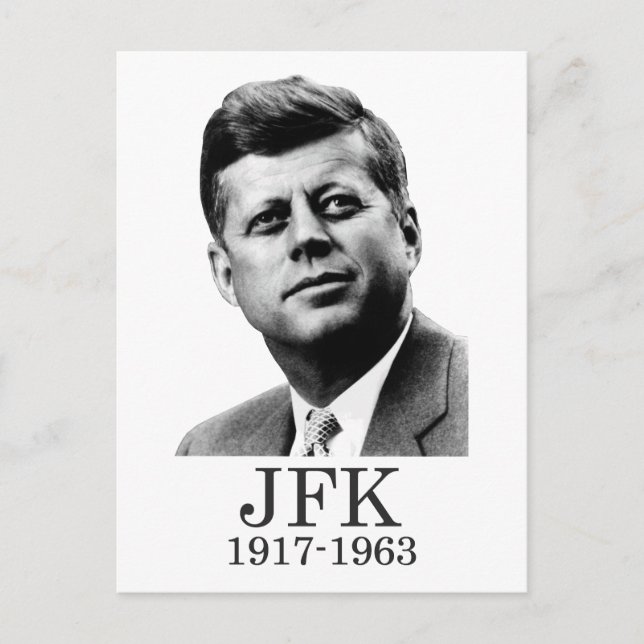 Carte Postale JFK - John F. Kennedy (Devant)