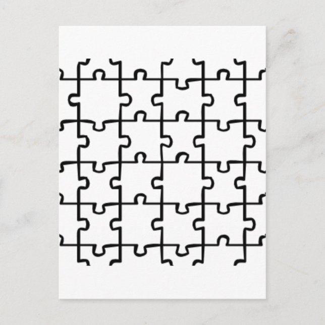Carte Postale Jigsaw Puzzle (Devant)