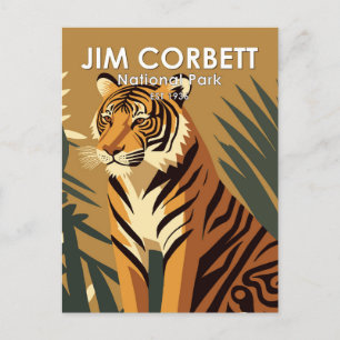 Carte Postale Jim Corbett National Park India Vintage