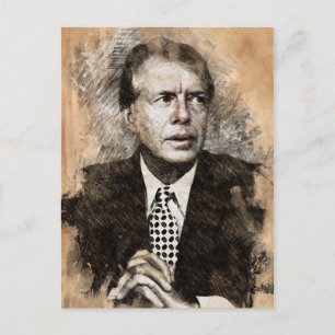 Carte Postale Jimmy Carter