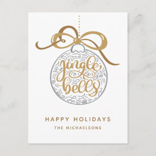 Carte Postale Jingle Bells   Joyeuses fêtes