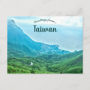 Carte Postale Jiufen arrondissement de Ruifang Nouvelle ville de