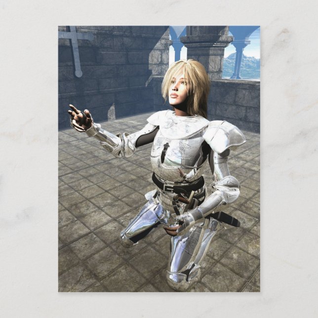 Carte Postale Joan d'Arc (Devant)