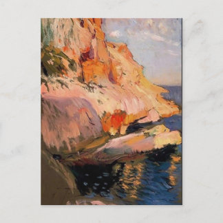 Carte Postale Joaquín Sorolla - Grotte à San Antonio, Javea