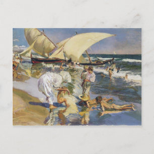 Carte Postale Joaquín Sorolla-Valencia