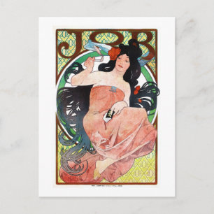 Carte Postale JOB, Mucha