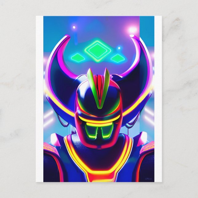 Carte Postale Jocularité spatiale (Devant)