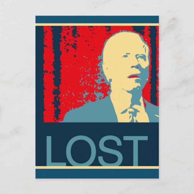 CARTE POSTALE JOE BIDEN CONFONDU FUNNY OBAMAIZED POSTCARDS (Devant)