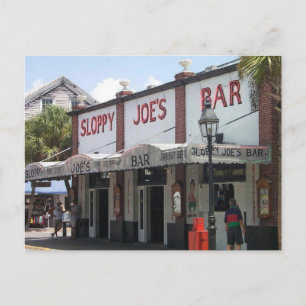 Carte Postale Joe's Bar