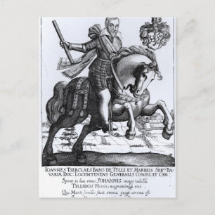 Carte Postale Johann Tserclaes, Graf von Tilly