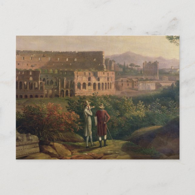 Carte Postale Johann Wolfgang von Goethe visite (Devant)