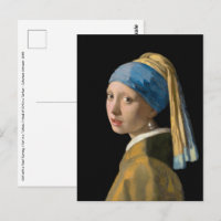 Johannes Vermeer - Jeune fille au collier de perle