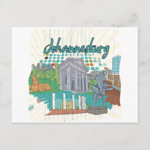 Carte Postale Johannesburg