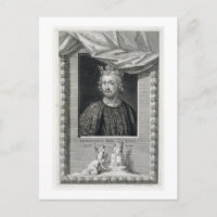 John (1167-1216) Roi d'Angleterre de 1199, engrave