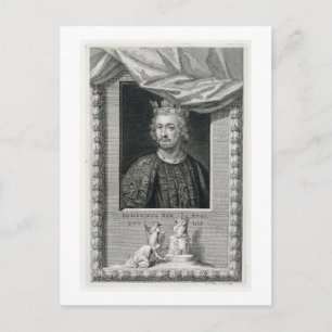 Carte Postale John (1167-1216) Roi d'Angleterre de 1199, engrave