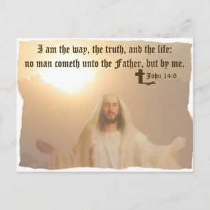 Carte Postale John 14:6