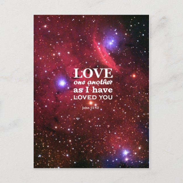 Carte Postale John 15:12 (Devant)