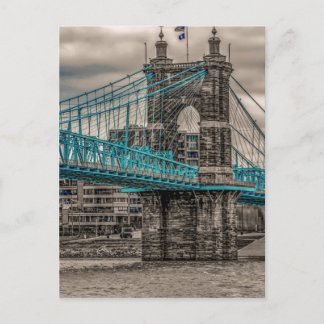 Carte Postale John A Roebling Suspension Bridge 2