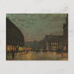 Carte Postale John Atkinson Grimshaw - Boar Lane, Leeds