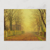 John Atkinson Grimshaw | Evening Glow, c.1884 (hui