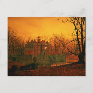 Carte Postale John Atkinson Grimshaw   La Maison Hantée
