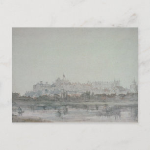 Carte Postale John Constable   Château Windsor de la rivière, 19
