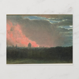 Carte Postale John Constable   Fire dans les lacs de Londres fro