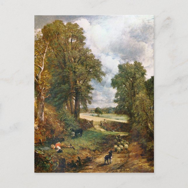 Carte Postale John Constable - Le Cornfield de 1826 (Devant)