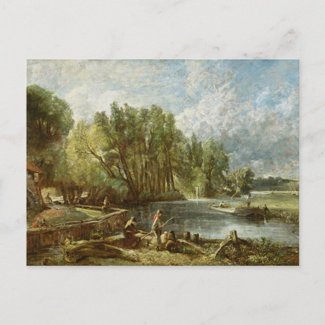 Carte Postale John Constable | Les Jeunes Waltoniens - Stratford (Devant)