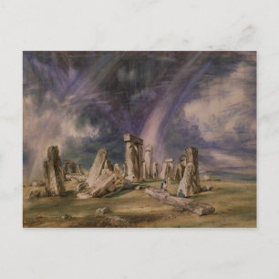 Carte Postale John Constable   Stonehenge, 1835
