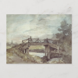 Carte Postale John Constable   Un pont sur la pierre