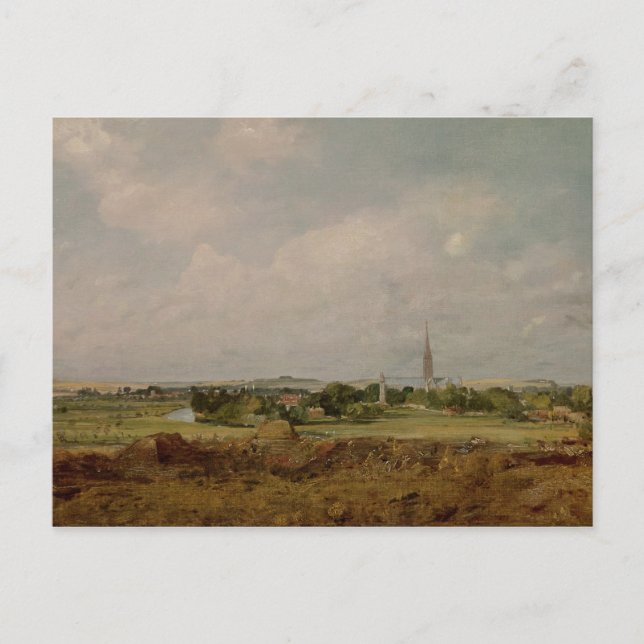 Carte Postale John Constable | Vue de Salisbury (Devant)